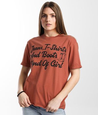 American Highway Boots Girl T-Shirt