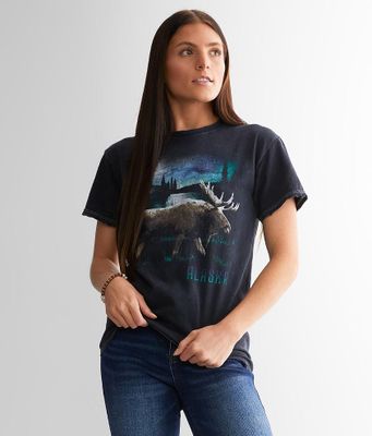 American Highway Alaska Moose T-Shirt