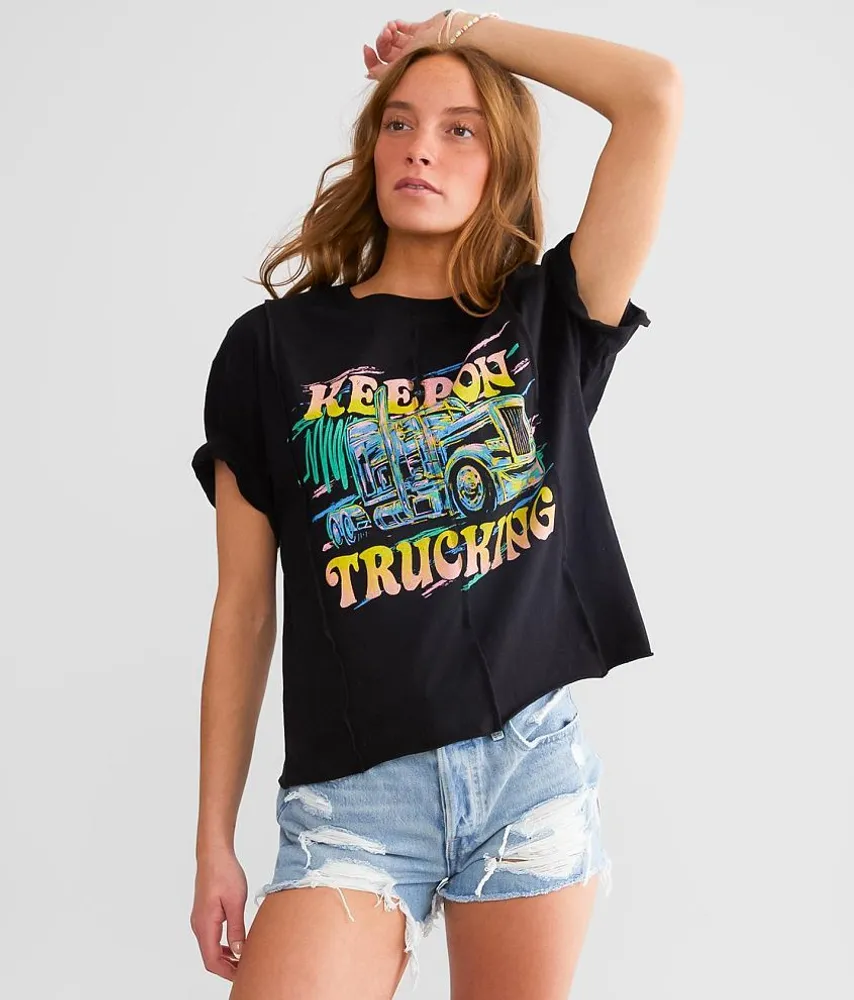 American Highway Keep On Trucking T-Shirt