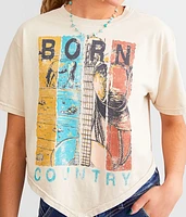 Born Country Cropped T-Shirt