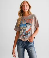 Affliction Metal Hunters Handkerchief Hem T-Shirt