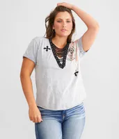 Affliction Full Stack Lace-Up T-Shirt