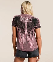 Age Of Winter Lace-Up T-Shirt