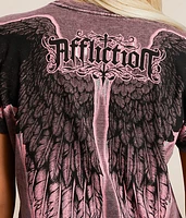 Age Of Winter Lace-Up T-Shirt
