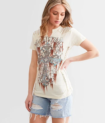 Affliction Sanctuary Rust T-Shirt