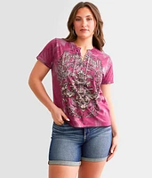 Affliction American Customs Procession Chrome T-Shirt