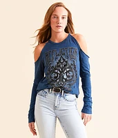 Fate Obscure Cold Shoulder T-Shirt
