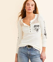 Affliction Bishop Thermal Henley