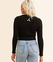 Winged Up Cropped Thermal