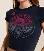 American Customs Triumph Cropped T-Shirt