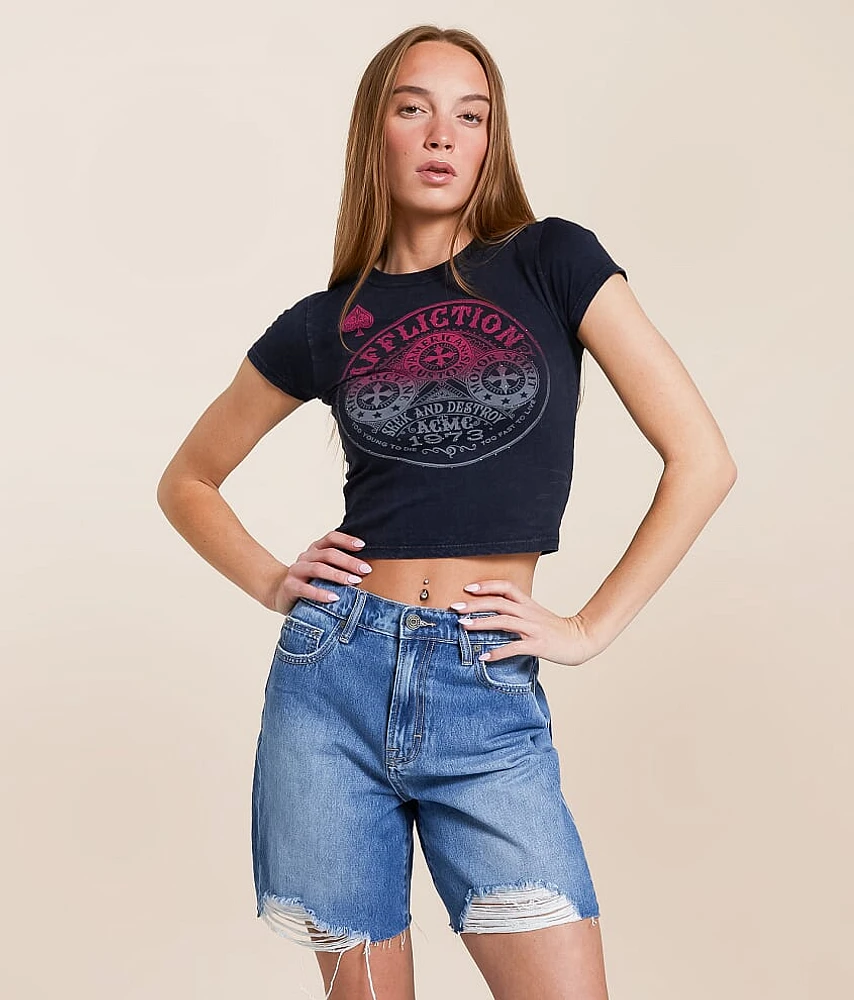 American Customs Triumph Cropped T-Shirt