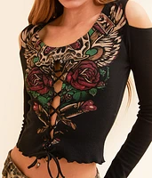 Screamin' Roses Top