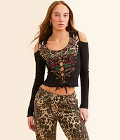 Screamin' Roses Top