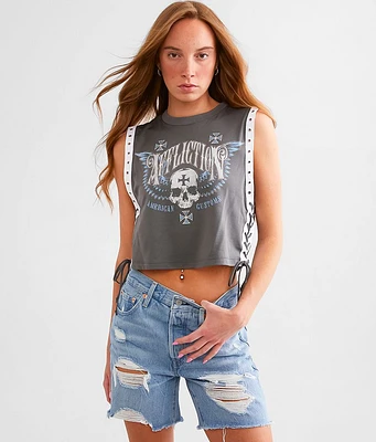 American Customs Saints Flag Muscle Tank Top