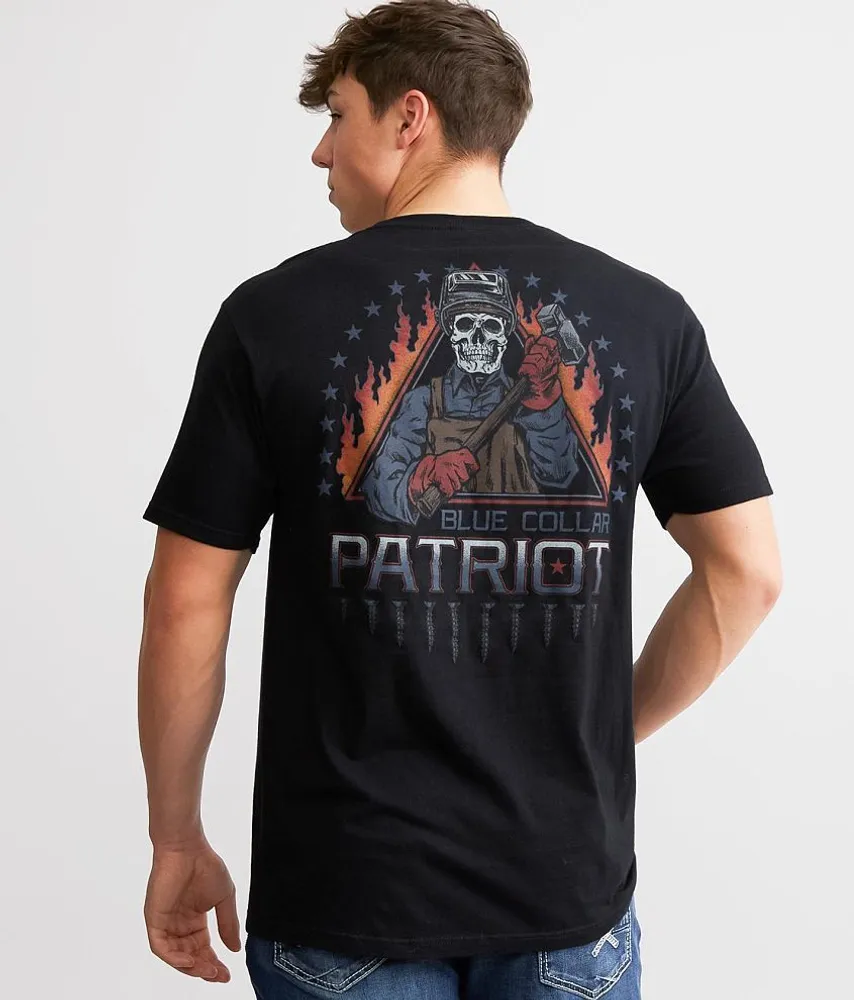 Howitzer Blue Collar Steel T-Shirt