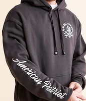 Blue Collar Hard Work Hooded Sweatshirt