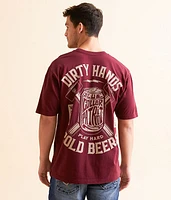 Blue Collar Crushing Cans T-Shirt