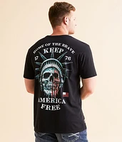 Howitzer Liberty Skull T-Shirt