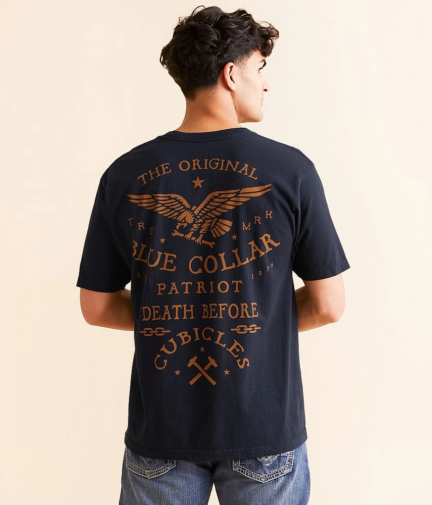 Howitzer Blue Collar Death Before T-Shirt