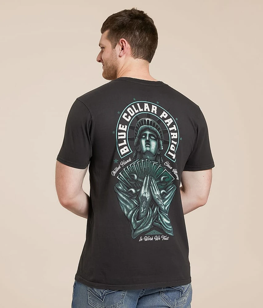 Blue Collar Skilled Hands T-Shirt