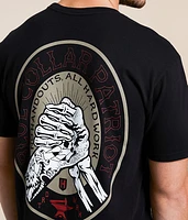 Blue Collar Bound By Blood T-Shirt
