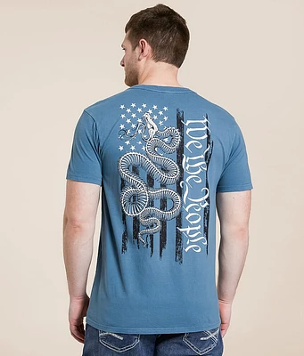 Bone Snake Flag T-Shirt