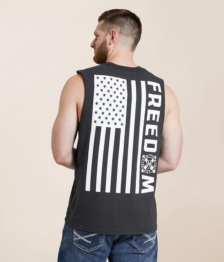 Freedom Muscle Tank Top