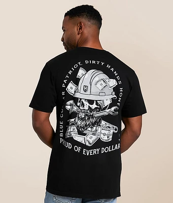 Blue Collar Hard Dollars T-Shirt