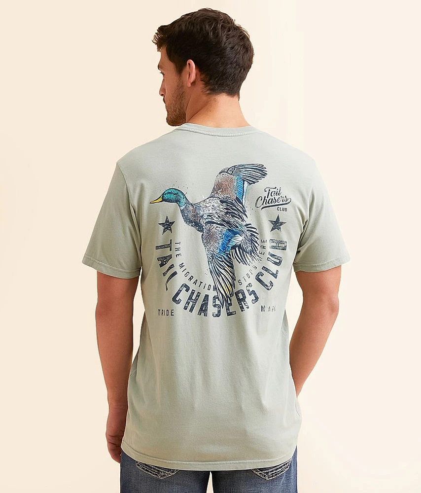 Tail Chasers Club Mallard Splatter T-Shirt