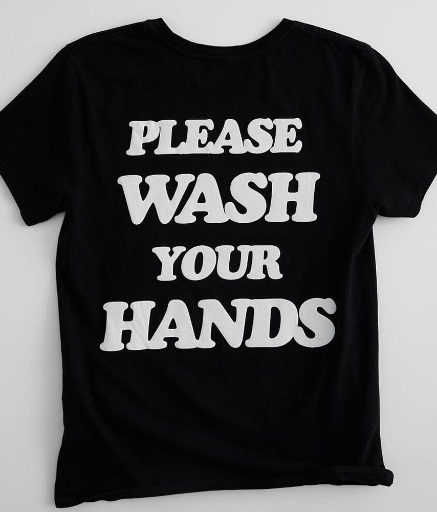 Please wash your hands t shirt Clearance