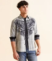 Affliction Harbinger Stretch Shirt