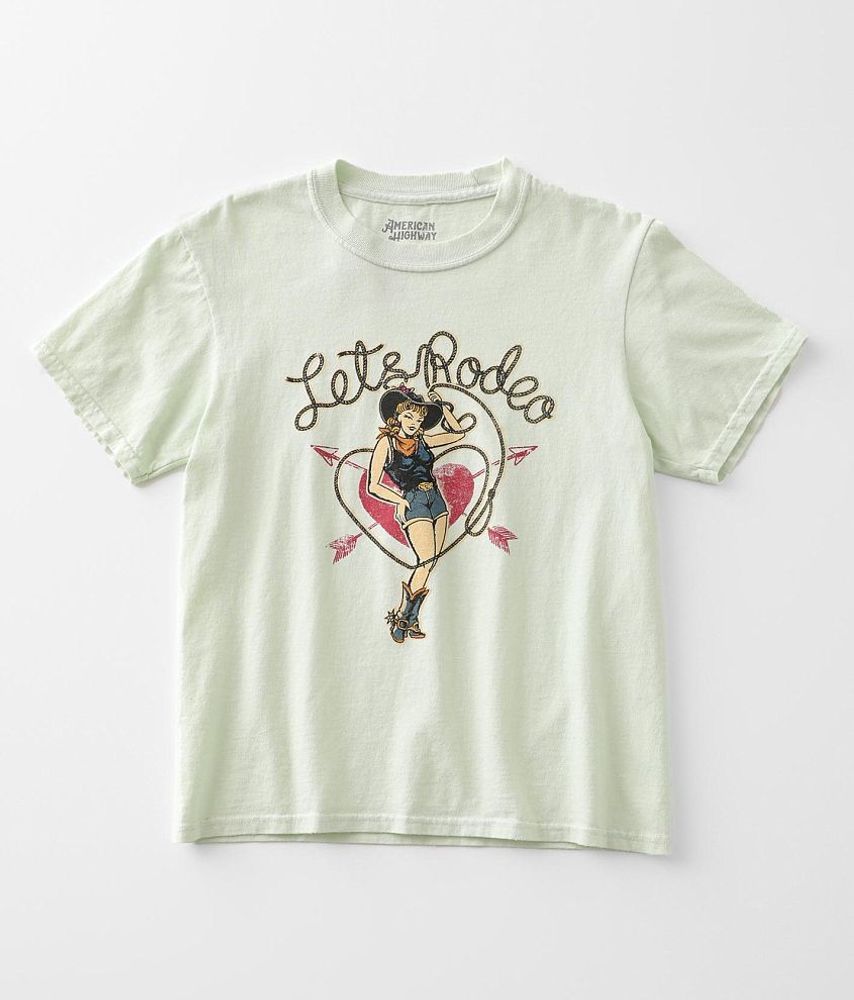 Girls - American Highway Let's Rodeo T-Shirt