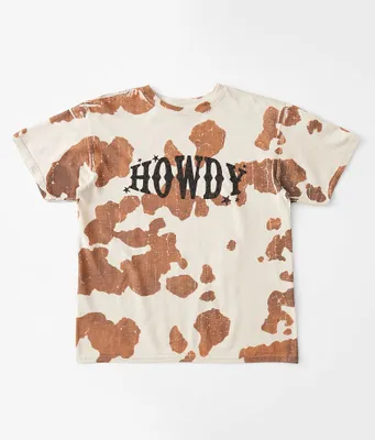 Girls - American Highway Howdy Rhinestone T-Shirt