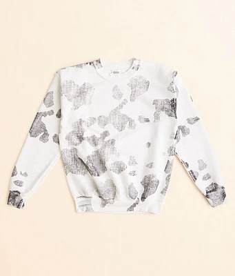 Girls - American Highway Cow Spot Pullover