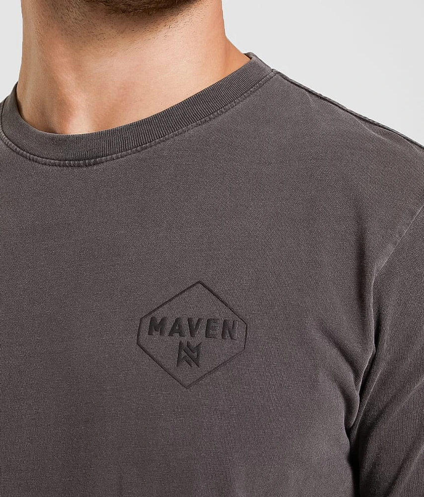 Barred Cut-Out T-Shirt