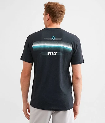 Veece Split Stripe T-Shirt