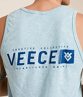Brand Strip Tank Top