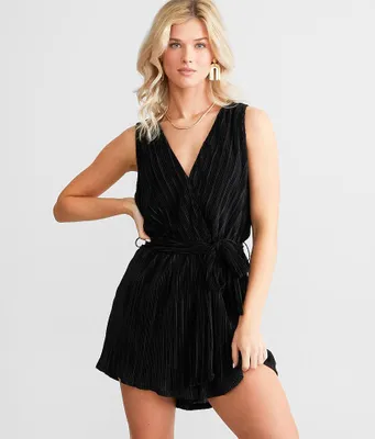 Willow & Root Pleated Romper