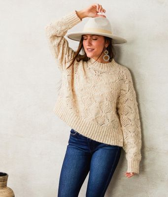 Willow & Root Boxy Bubble Sweater