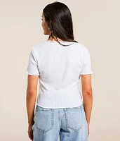 Lace Trim Top