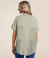 Open Weave Top