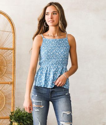 Willow & Root Smocked Tank Top