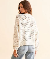 Nubby Cardigan Sweater