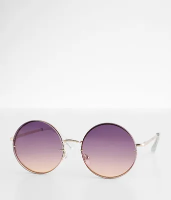 BKE Round Trend Sunglasses