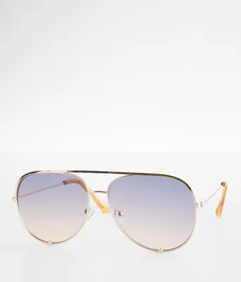 BKE Basic Aviator Sunglasses