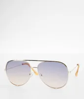 BKE Basic Aviator Sunglasses