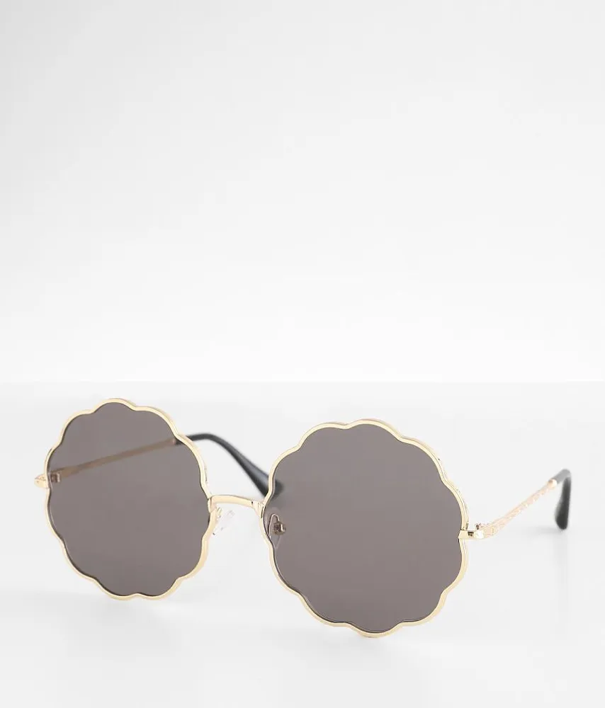 BKE Scalloped Sunglasses