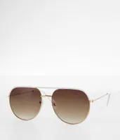 BKE Bar Aviator Sunglasses