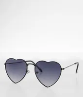 BKE Heart Sunglasses