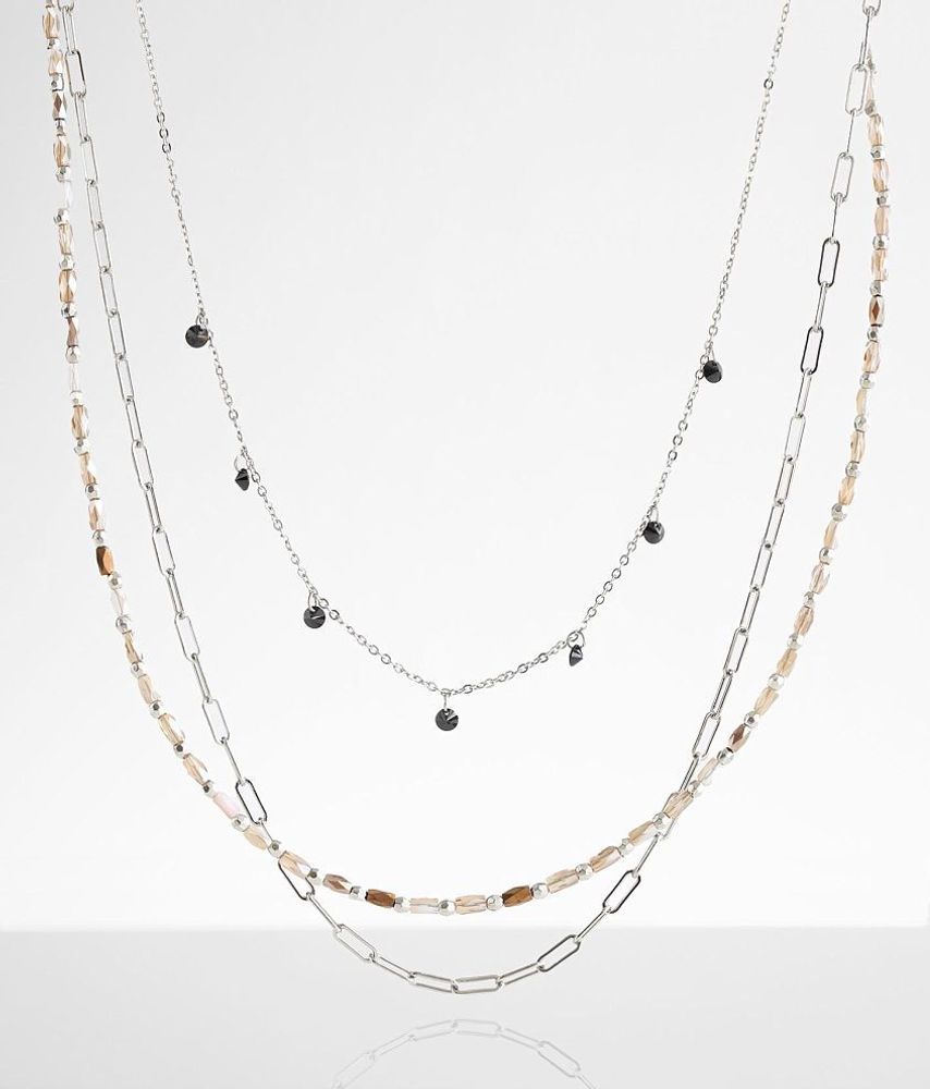 BKE 2 Pack Beaded Necklace Set